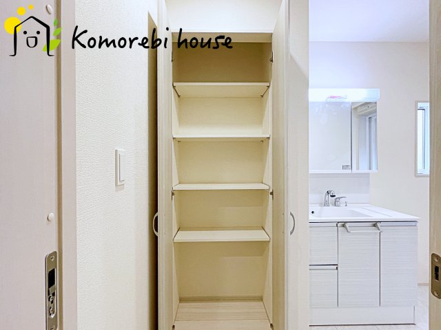 桶川市北1丁目　7期　新築一戸建て　ブルーミングガーデン　01の収納|26.4.20　撮影済み