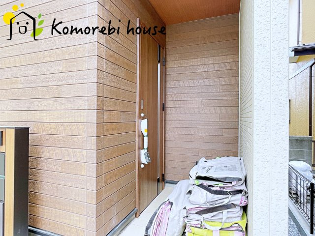 桶川市北1丁目　7期　新築一戸建て　ブルーミングガーデン　01の玄関|26.4.20　撮影済み