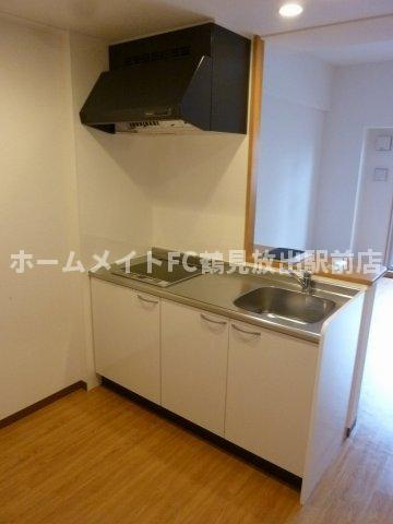 大阪市鶴見区浜４丁目の賃貸マンションのキッチン