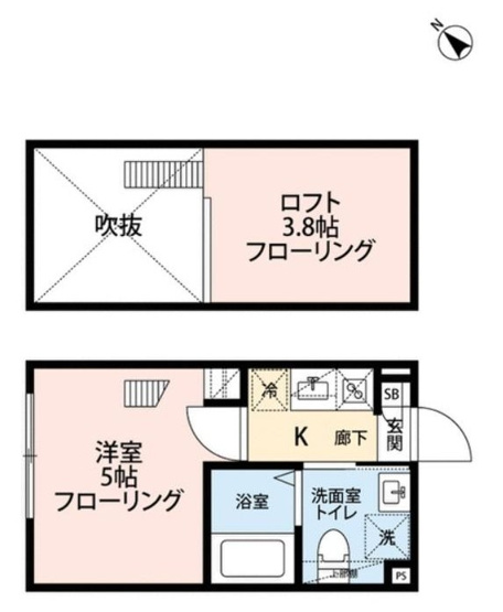 【間取り】 | プロスペリティ・カーサ下北沢