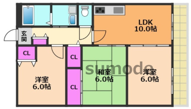 【間取り】 | フロレアールジーア