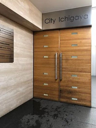 シティ市ヶ谷のエントランス|シティ市ヶ谷