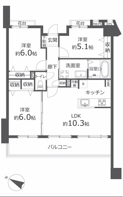 ライオンズガーデン金町