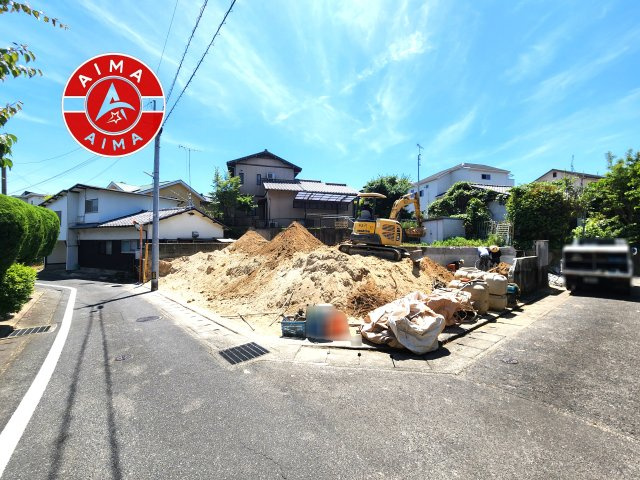 福岡市南区屋形原3丁目第5-1棟（1号棟）の前面道路含む現地写真|見学の時間などお気軽にお問い合わせ下さい。