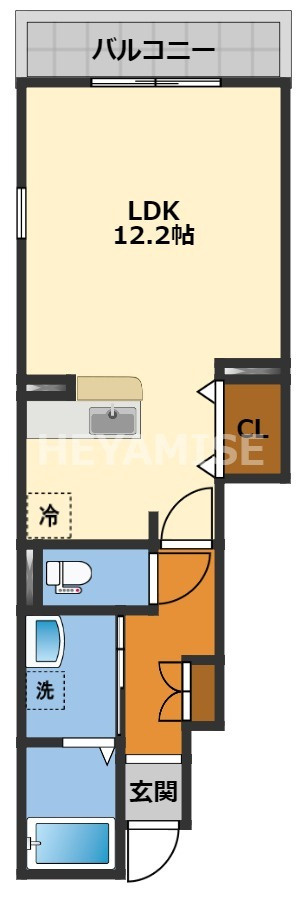 サンモールヒルズの間取り