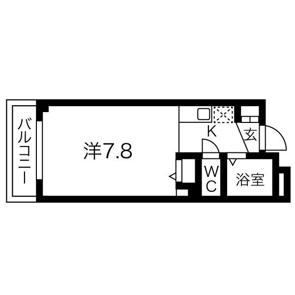 アビタシオンFの間取り