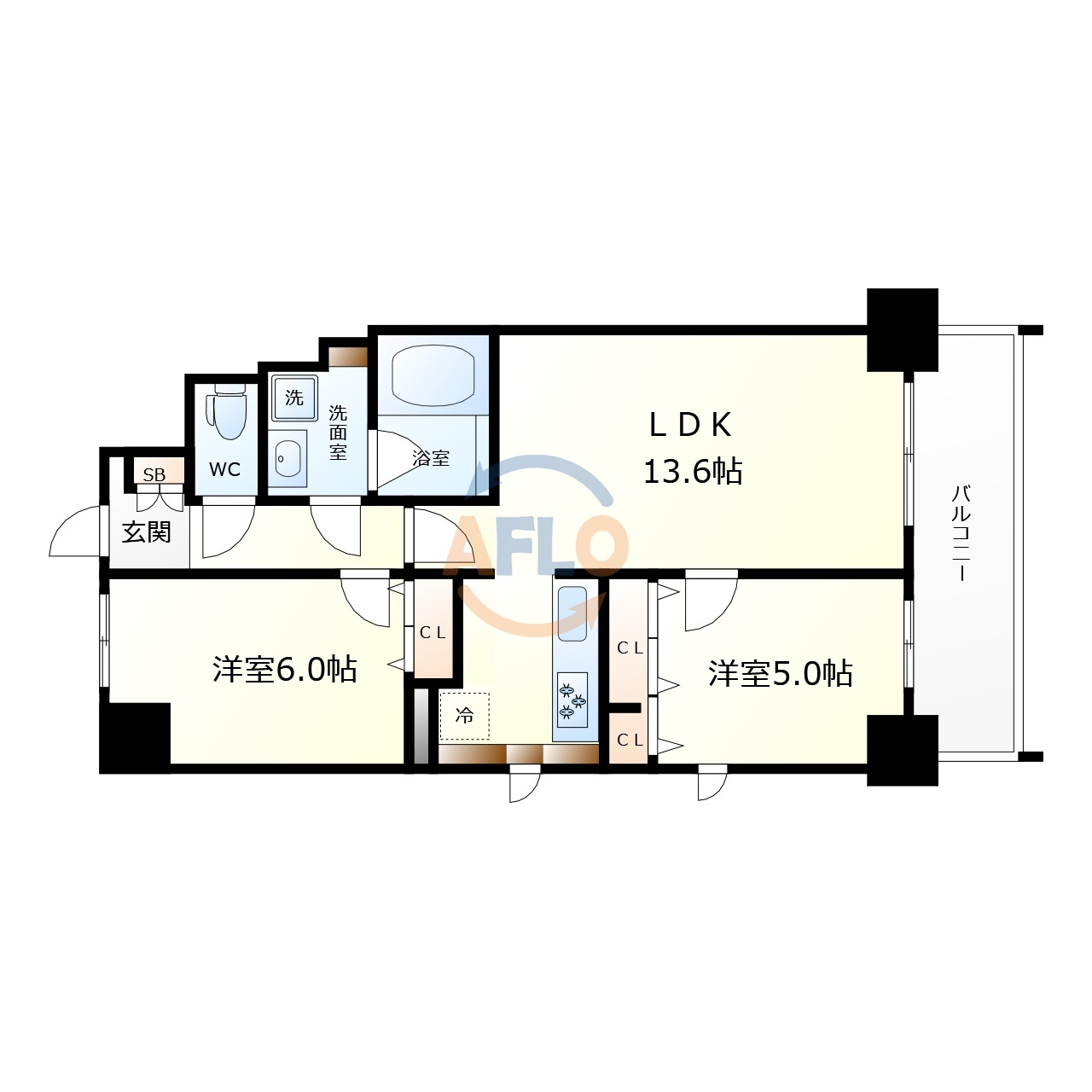 F-TAMATSUKURIの間取り|F-TAMATSUKURI　間取り