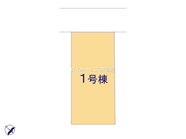 【区画図】 | 岡崎市福岡町字下高須48-2『仲介料無料』新築戸建て | 1号棟