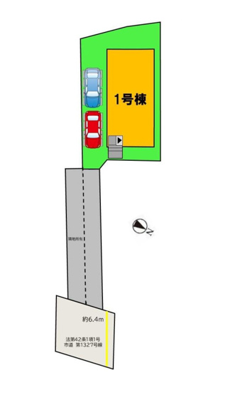 【区画図】 | 春日市須玖南2丁目1期　1号棟（全1棟）【仲介手数料無料・0円】 | 区画図です。