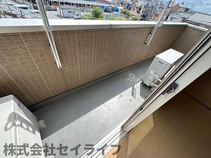 ブランシェメゾンのバルコニー