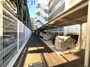 バイク置き場