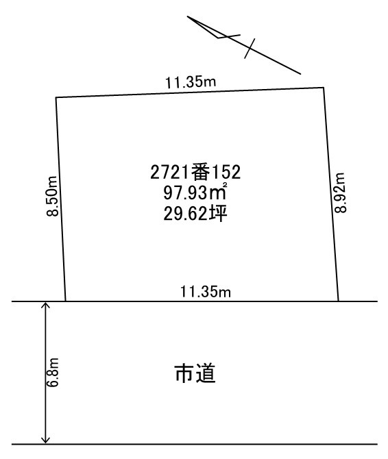 新潟市北区松浜本町4丁目　売地の画像