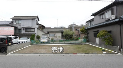 【地図】 | 新潟市北区松浜本町4丁目　売地