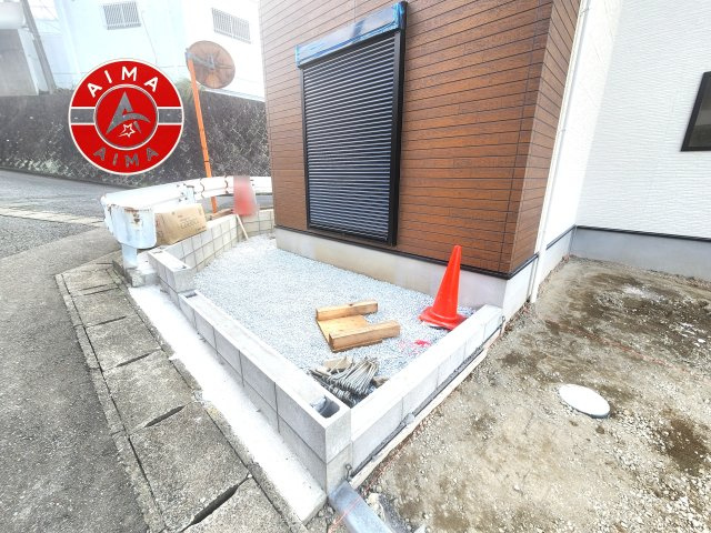 太宰府市吉松3丁目第4-2棟（2号棟）の庭|お庭で自由な時間を過ごせます。