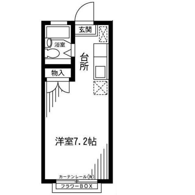 エステートピアＵの間取り|間取りです。