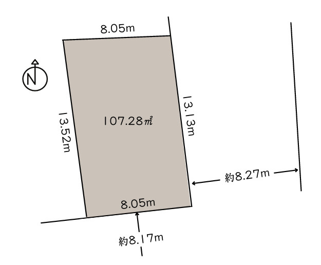 新宿区新小川町　売地