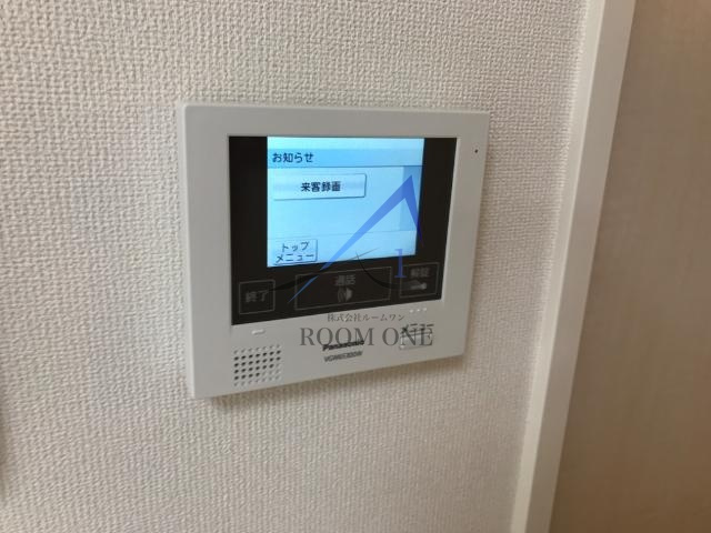 グランドール東山のセキュリティ|モニター付インターホンです。