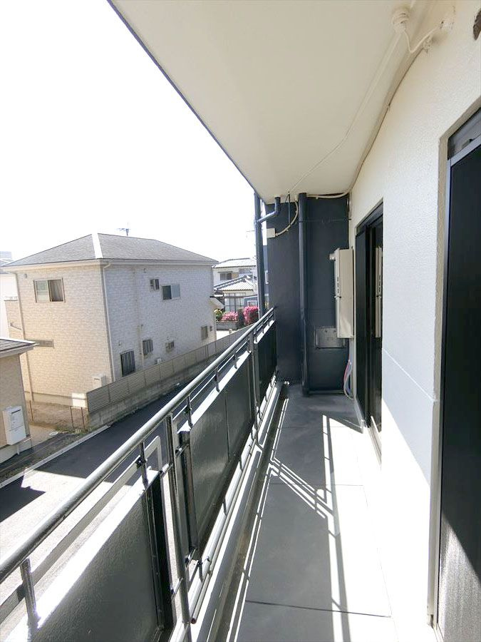 モントシュターム荘島のバルコニー|陽当たり良好なバルコニーです♪