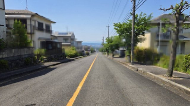 名張市つつじが丘南3番町　建築条件無し売土地