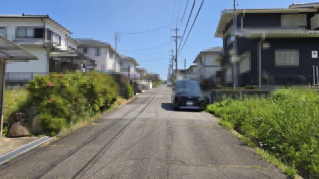 名張市つつじが丘南3番町　建築条件無し売土地