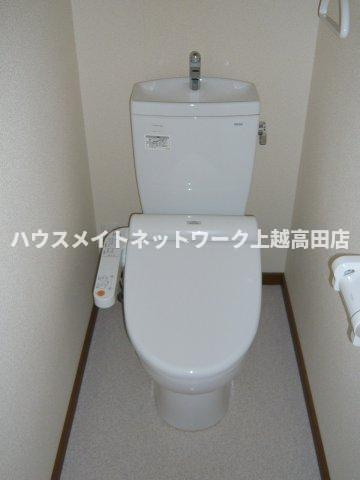 ルミエール　デュースのトイレ|温水洗浄暖房便座（同室タイプ２０２号室の画像を掲載）