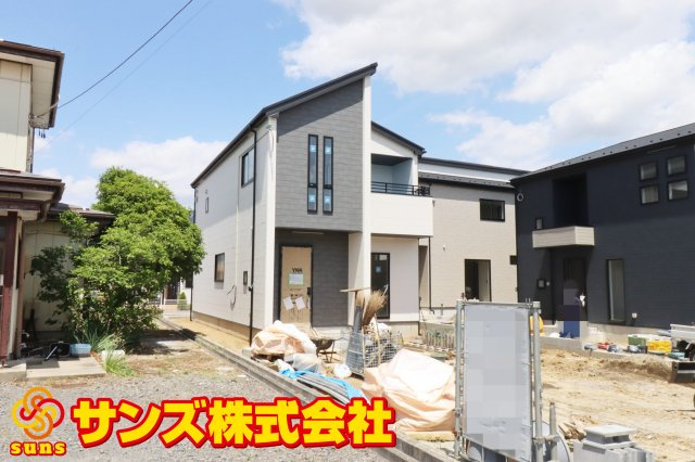 郡山市東原1丁目　　　１号棟　　　富田東小学校、富田中学区の外観|南西側から見た外観♪