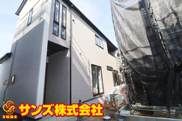 郡山市東原１丁目　　　２号棟　　　富田東小学校、富田中学区の外観|南西側から見た外観♪