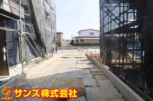 郡山市東原１丁目　　　２号棟　　　富田東小学校、富田中学区の駐車場