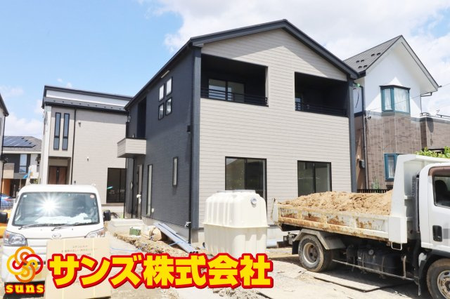 郡山市東原１丁目　　　３号棟　　　富田東小学校、富田中学区の外観|南西側から見た外観♪