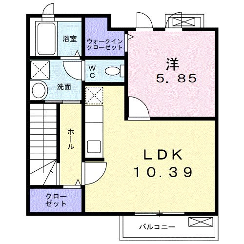 【間取り】 | シエロ荏隈