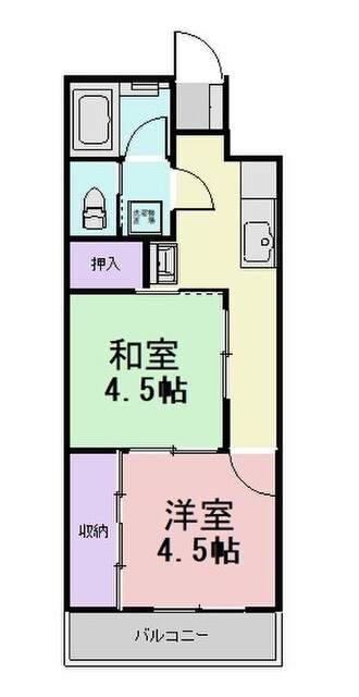 シャルマン島野の間取り