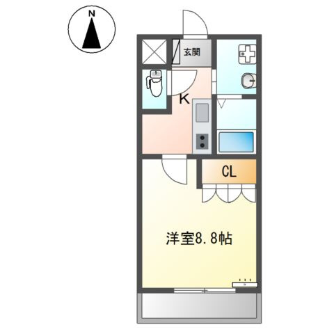 メゾン・サンセリテの間取り