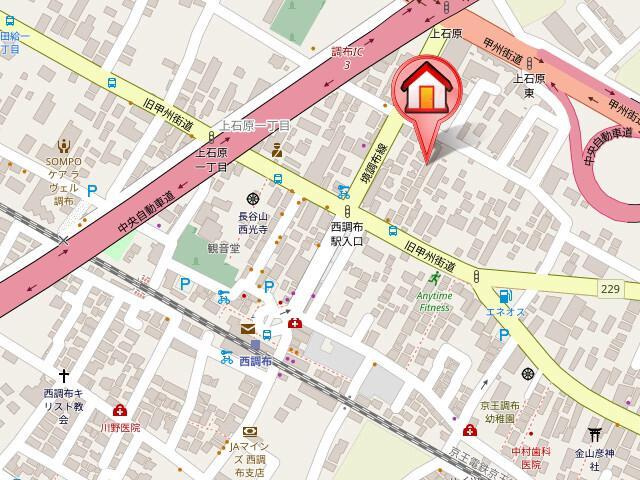 ニューテンダーハイムの地図