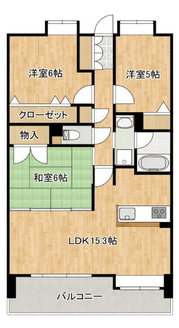 アプローズ佐世保駅前弐番館の間取り
