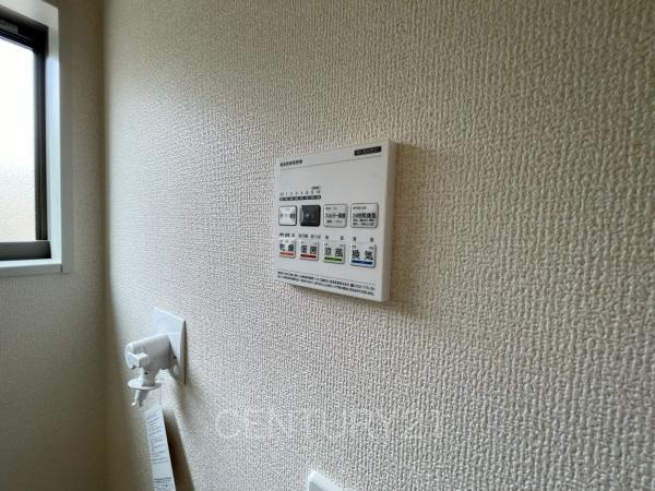 第2前橋総社町植野 2号棟の浴室|浴室乾燥機