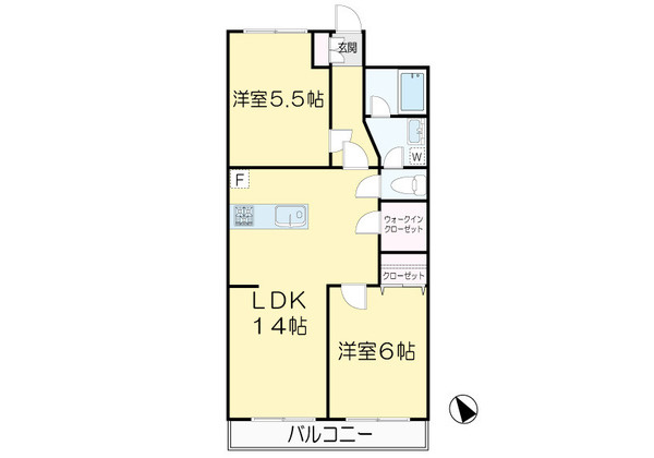【間取り】 | ケニーヒルズ玉川
