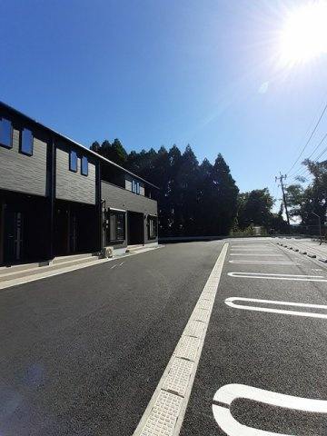 グランツ泗水の駐車場