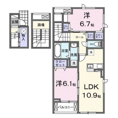 セントラルガーデンハウスの間取り