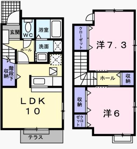 プレインカーサの間取り
