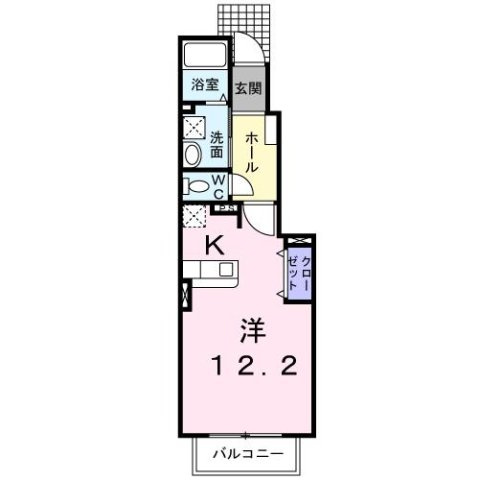 メゾン　ジェルメの間取り