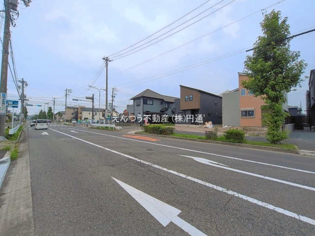 ファーストタウン第3港区福田の前面道路含む現地写真