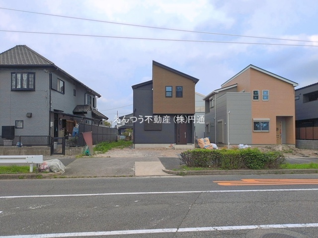 ファーストタウン第3港区福田の前面道路含む現地写真