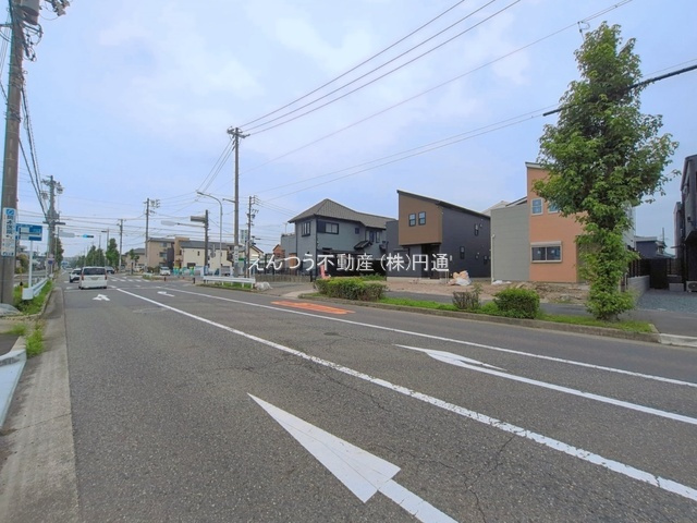 ファーストタウン第3港区福田の前面道路含む現地写真