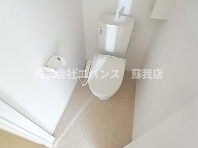 【トイレ】 | サニーレジデンスⅠ | 落ち着いた色調のトイレです