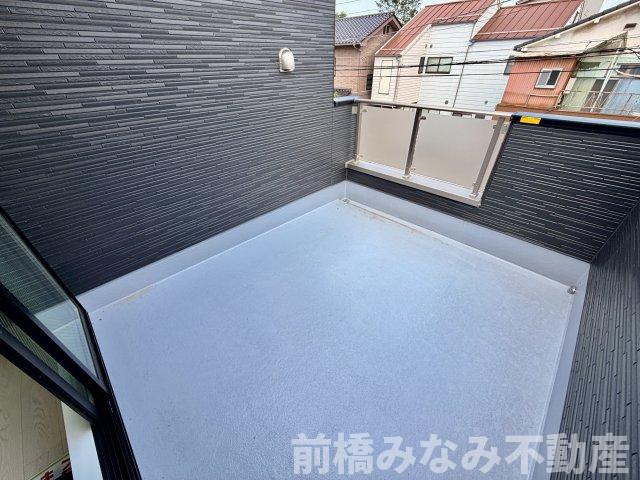 【新築】前橋市城東町1期　限定１棟　テラシエ　新築建売のバルコニー|お洗濯にも便利なバルコニー付き