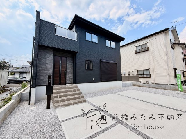 【新築】前橋市城東町1期　限定１棟　テラシエ　新築建売の外観|建物外観を気になさる方へ、見た目の良い物件です