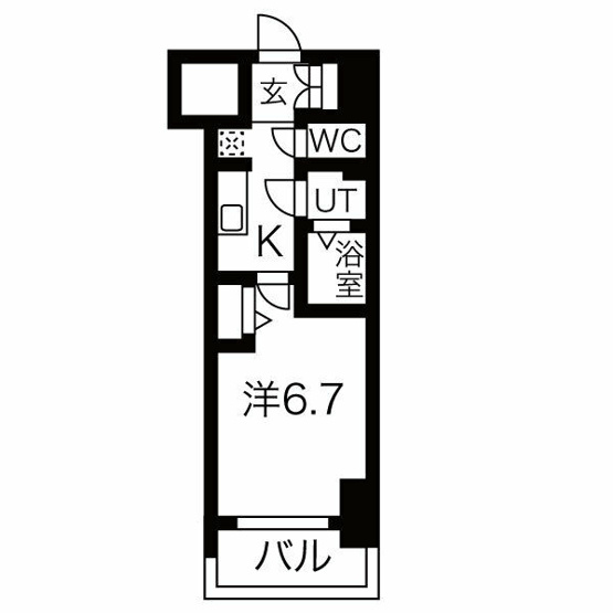【間取り】 | メイクス鶴舞Ⅱ