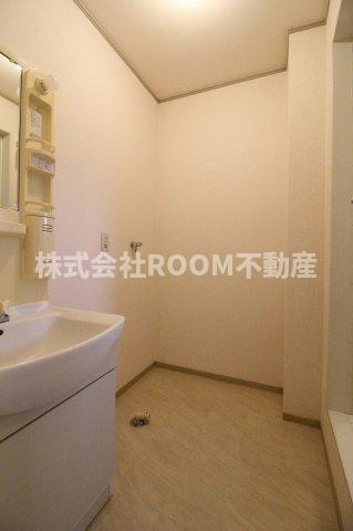 ルミエールの洗面所|広い洗面スペース