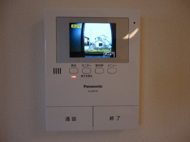 Ｍａｉｓｏｎ　ｄｅ　Ｃｈａｔ　ｂｌａｎｃの内装|カメラ付インターホン