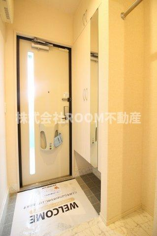 ベルフルールの玄関